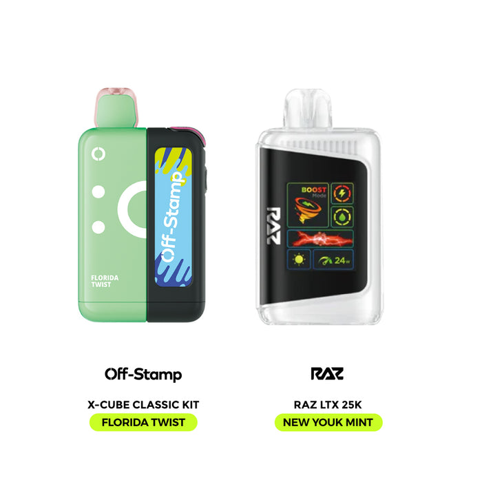 Limited Flavor Fusion – Off Stamp X-Cube Classic Kit × RAZ LTX 25K