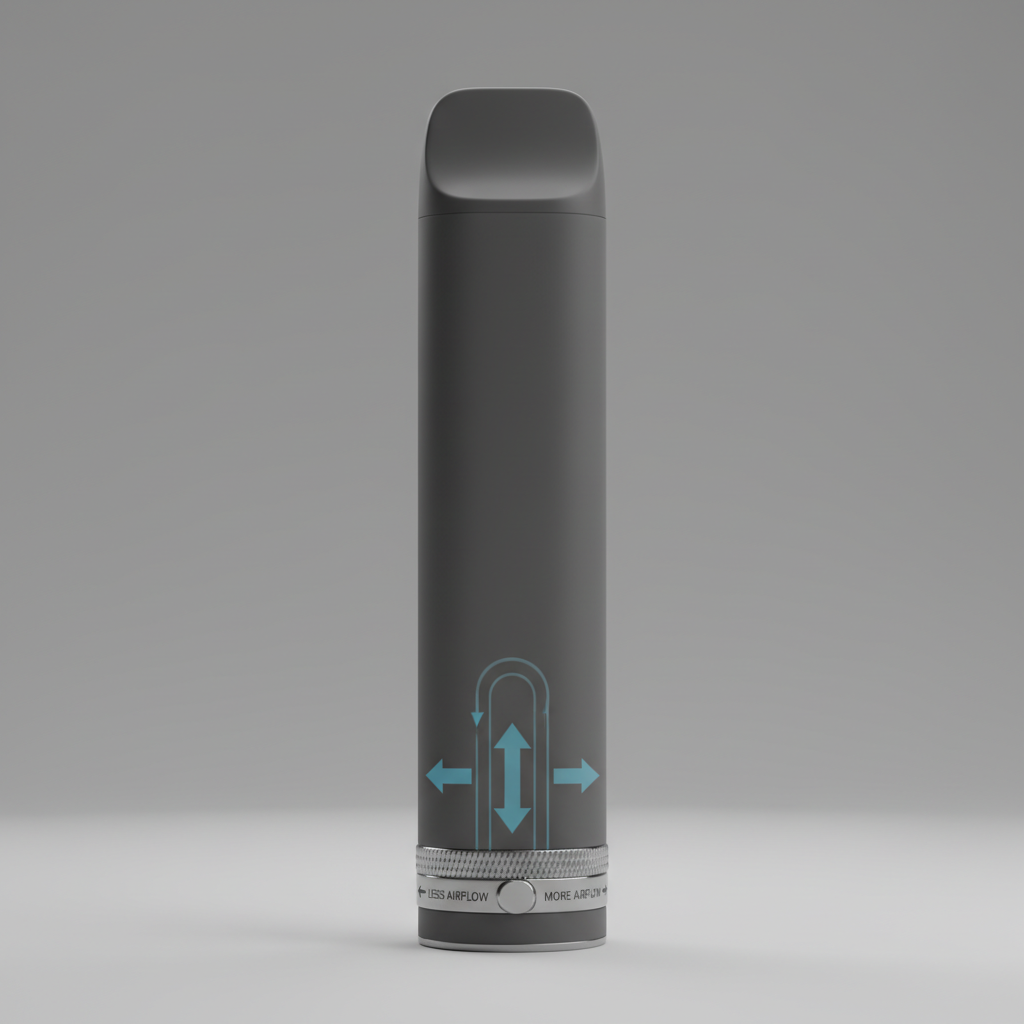 Fine-Tuning Flavor Intensity via Airflow Control