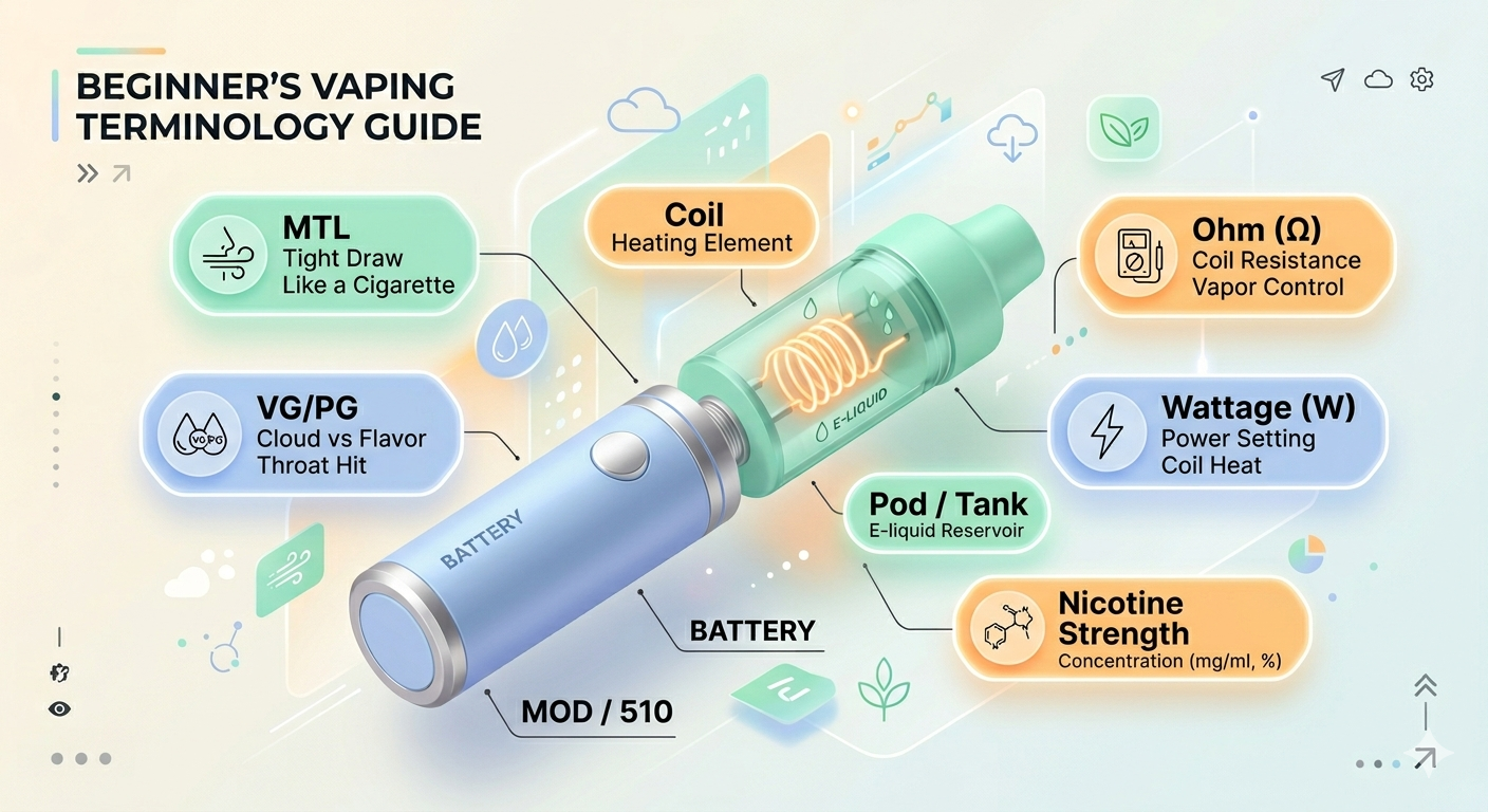 Vaper's Lingo: Essential Terms Every Beginner Should Know