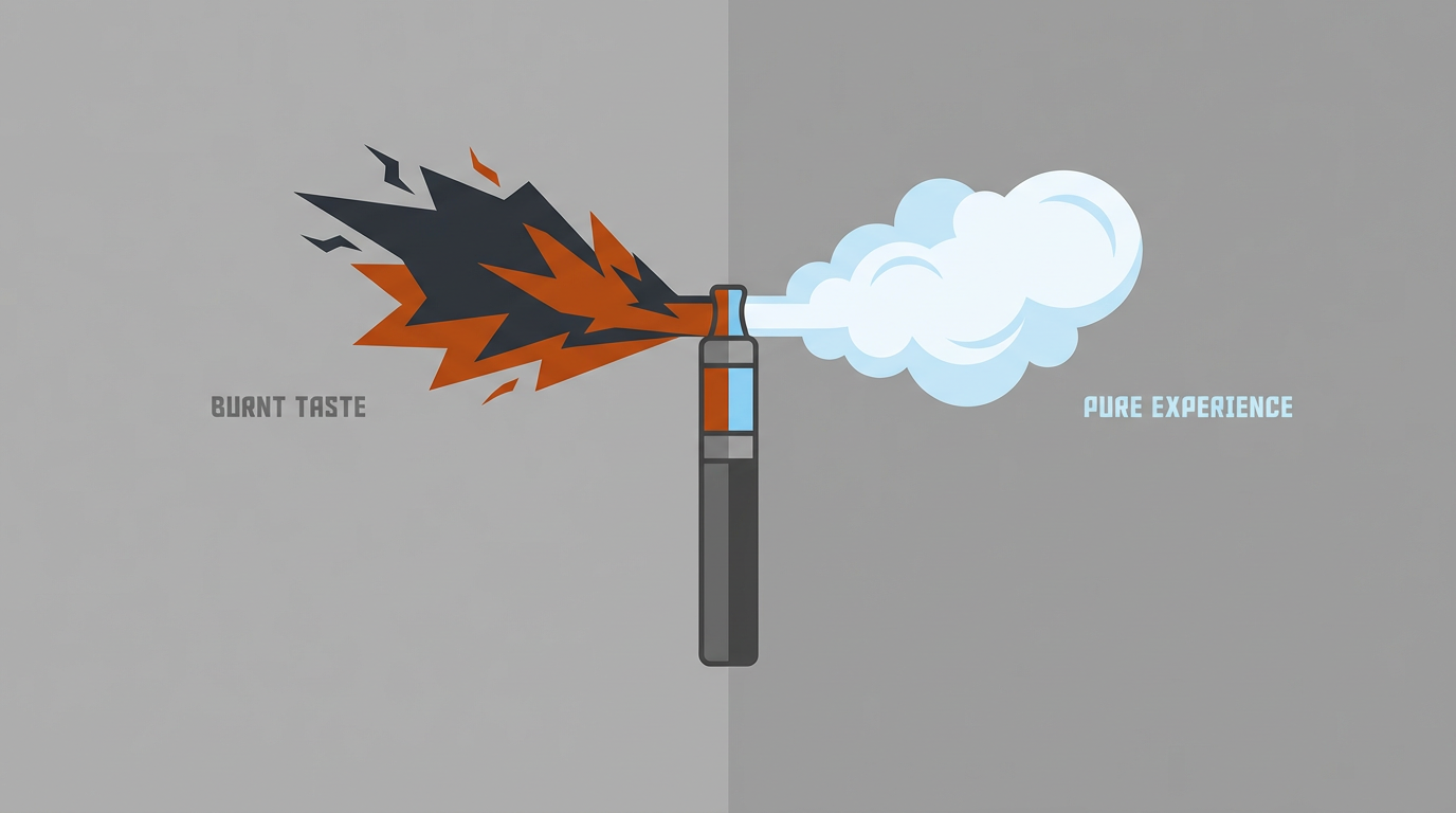 How To Make A Disposable Vape Not Taste Burnt