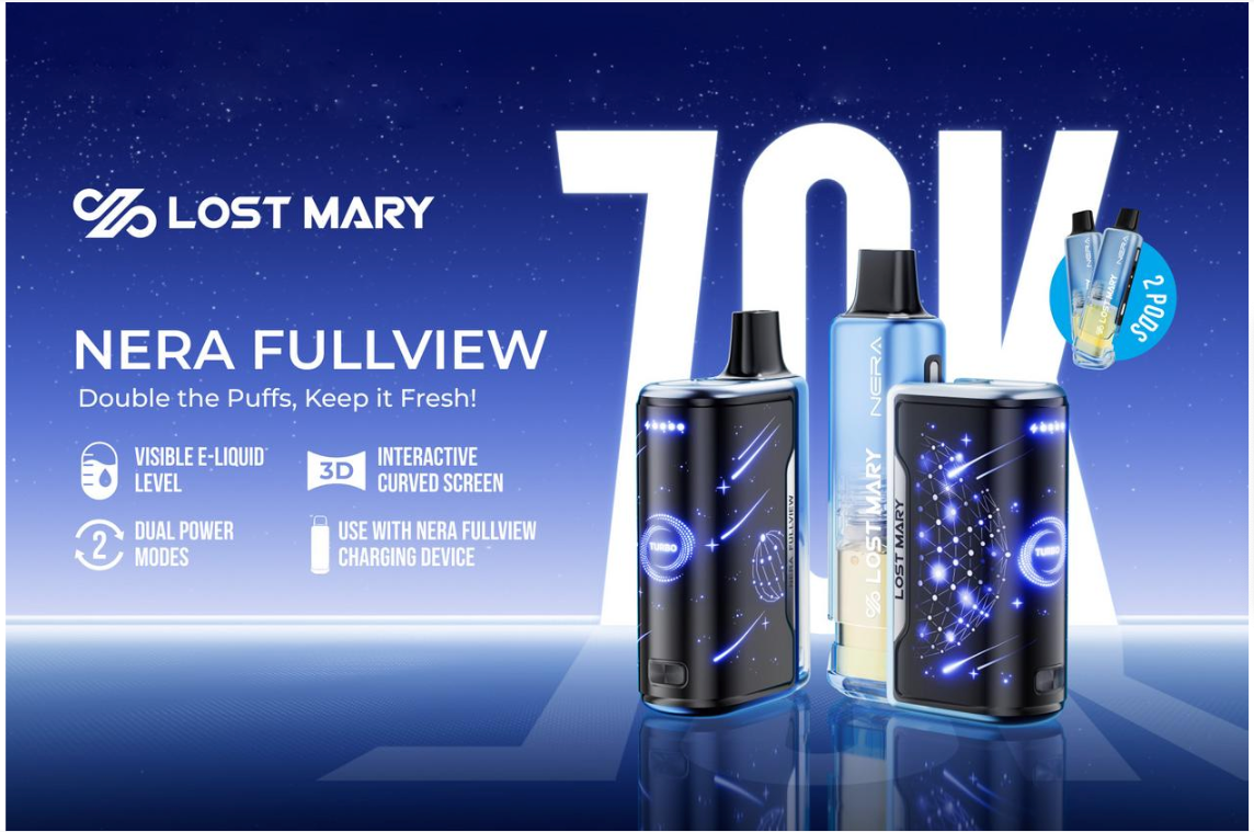 Lost Mary Nera FullView 70K Review: What Vaping360’s Real-World Test Reveals