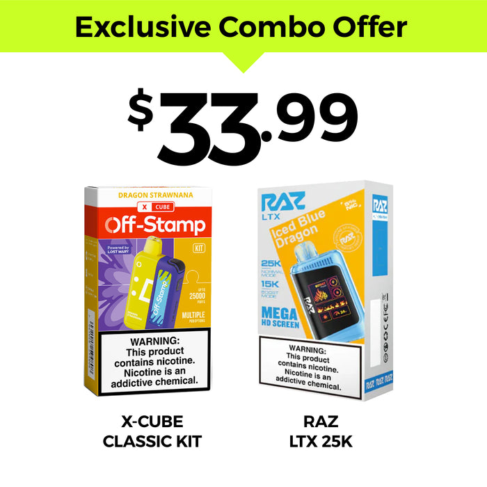 Limited Flavor Fusion – Off Stamp X-Cube Classic Kit × RAZ LTX 25K