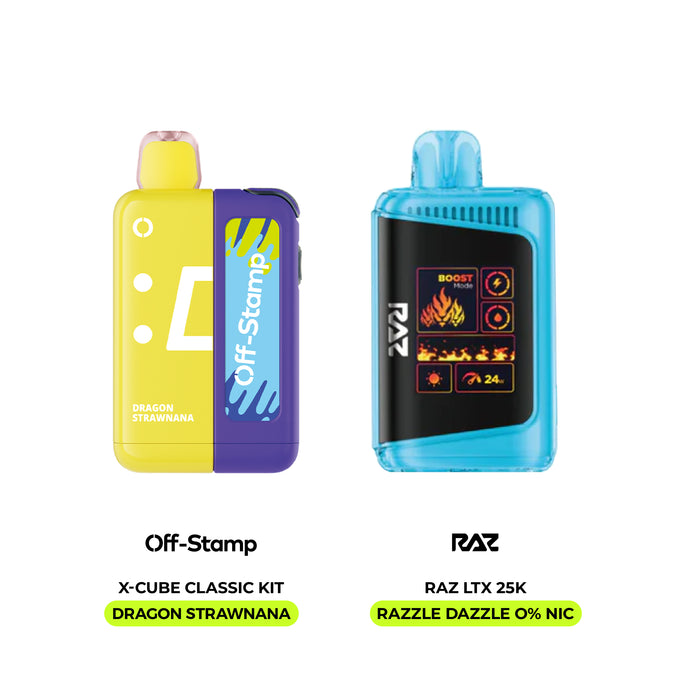 Limited Flavor Fusion – Off Stamp X-Cube Classic Kit × RAZ LTX 25K