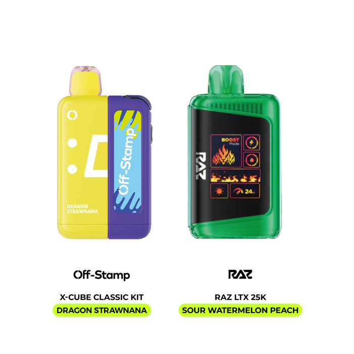 Limited Flavor Fusion – Off Stamp X-Cube Classic Kit × RAZ LTX 25K