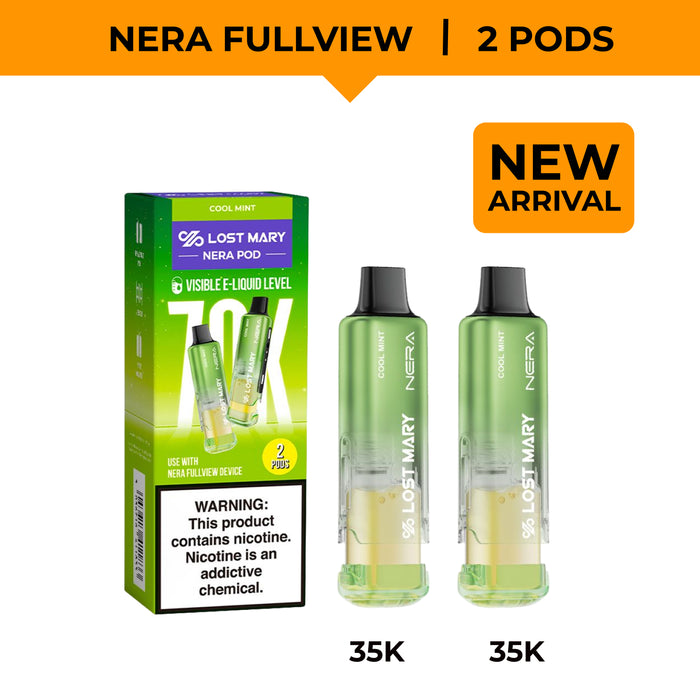 【🔥New Arrival🔥】LOST MARY NERA FULLVIEW 70K - 2 Pods
