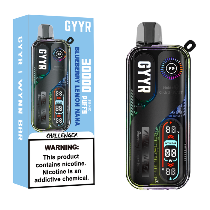 GYYR x Wynn Bar Challenger Disposable Device - 30KPuffs