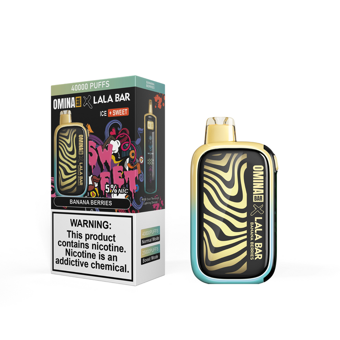 OMINA BAR x LALA BAR 40K Puff Disposable Device - 40000 Puffs