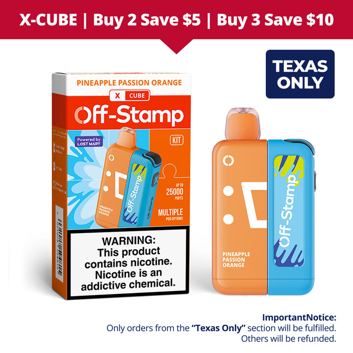 【⭐️Texas Only⭐️】Off Stamp X-Cube Classic Kit