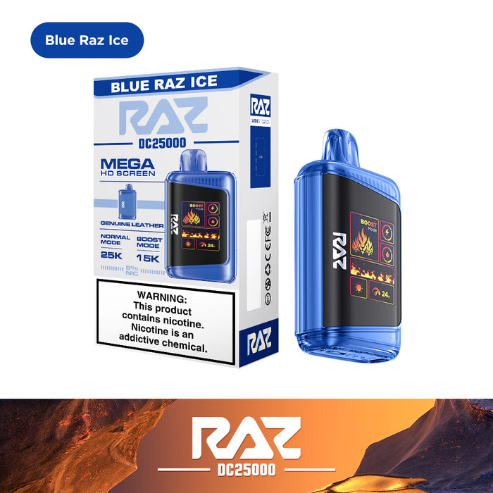 RAZ DC25000 Disposable | 25000 Puffs | 25mL Tank BEST VAPE RAZ DC25000 Disposable | 25000 Puffs | 25mL Tank BEST VAPE