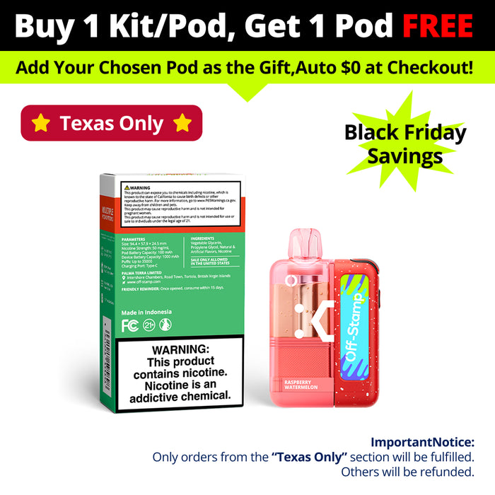 【🛍️Buy More, Get More🛍️】【⭐️Texas Only⭐️】Off-Stamp X-Cube Crystal Kit