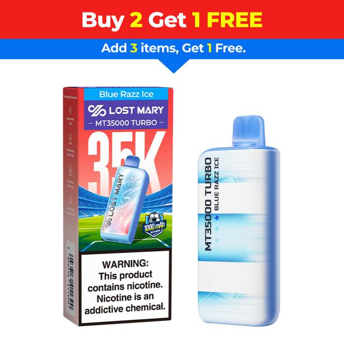 【⚽️Buy 2 Get 1 FREE⚽️】LOST MARY MT35000 TURBO "Limited Edition" Disposable