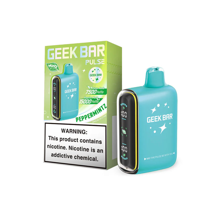 Geek Bar PULSE 15K Mintz Edition Disposable Device - 15000 Puffs