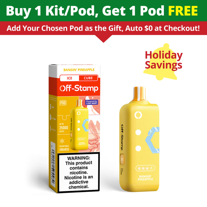 Off Stamp X-Cube Ice Cube