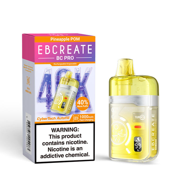 【⭐️Texas Only⭐️】EBCREATE BC PRO 40K Puff Disposable Device