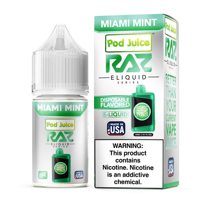 Pod Juice X RAZ Salt - 30ML E-Liquid