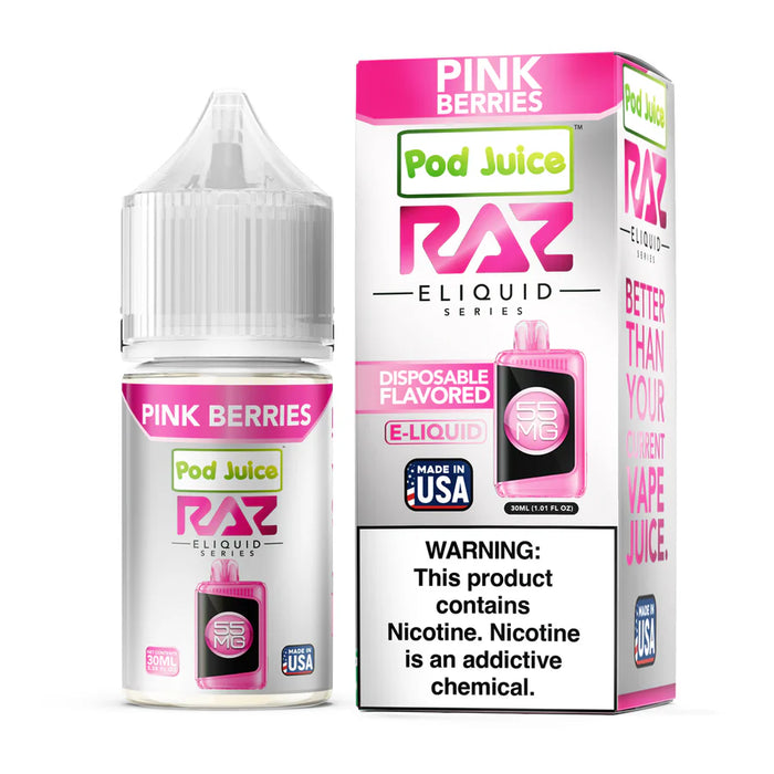 Pod Juice X RAZ Salt - 30ML E-Liquid