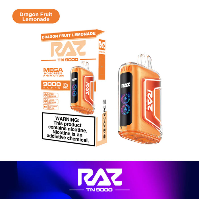 RAZ TN9000 Disposable Device – 9000 Puffs