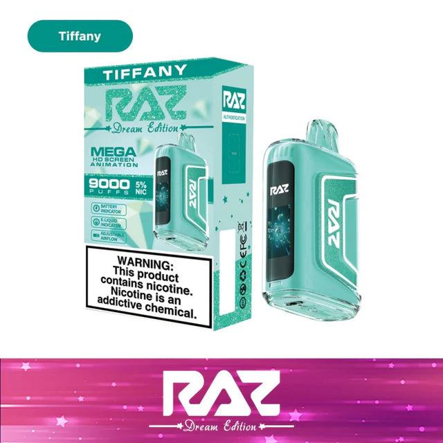 RAZ TN9000 Disposable | 9000 Puffs | HD Screen BEST VAPE RAZ TN9000 Disposable | 9000 Puffs | HD Screen BEST VAPE