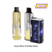 Lost Mary Nera Fullview 70K vape kit: Scary Berry & Golden Berry flavors. Gold, silver, dark models.