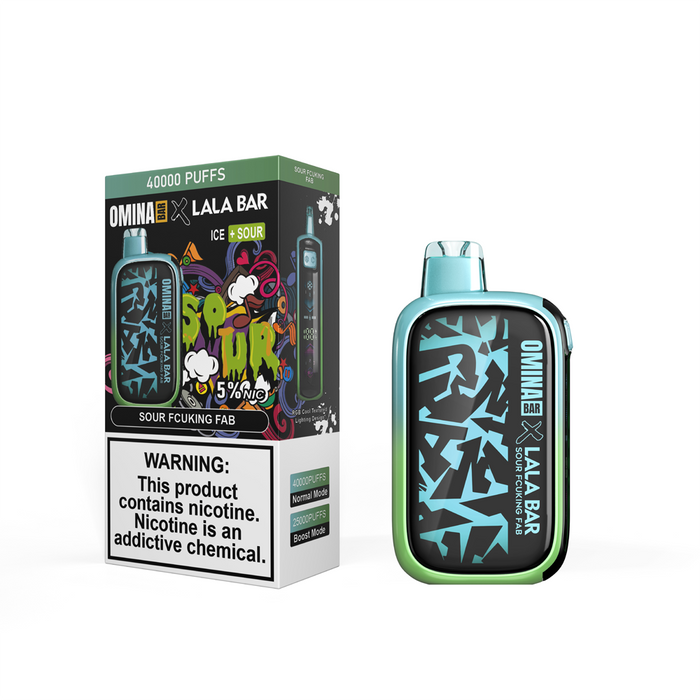 OMINA BAR x LALA BAR 40K Puff Disposable Device - 40000 Puffs