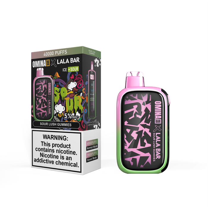 OMINA BAR x LALA BAR 40K Puff Disposable Device - 40000 Puffs