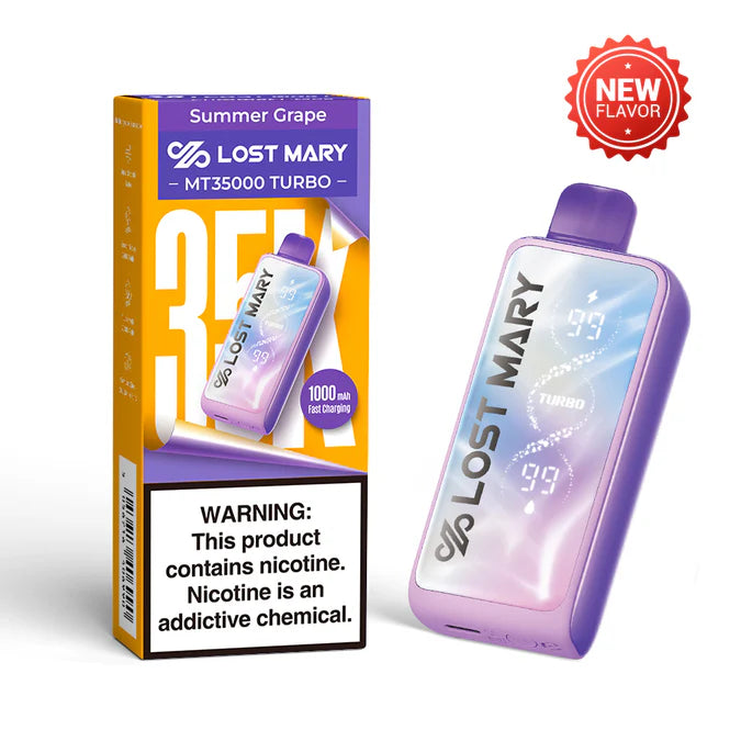 【New Flavours Arrival】LOST MARY MT35000 Turbo Disposable