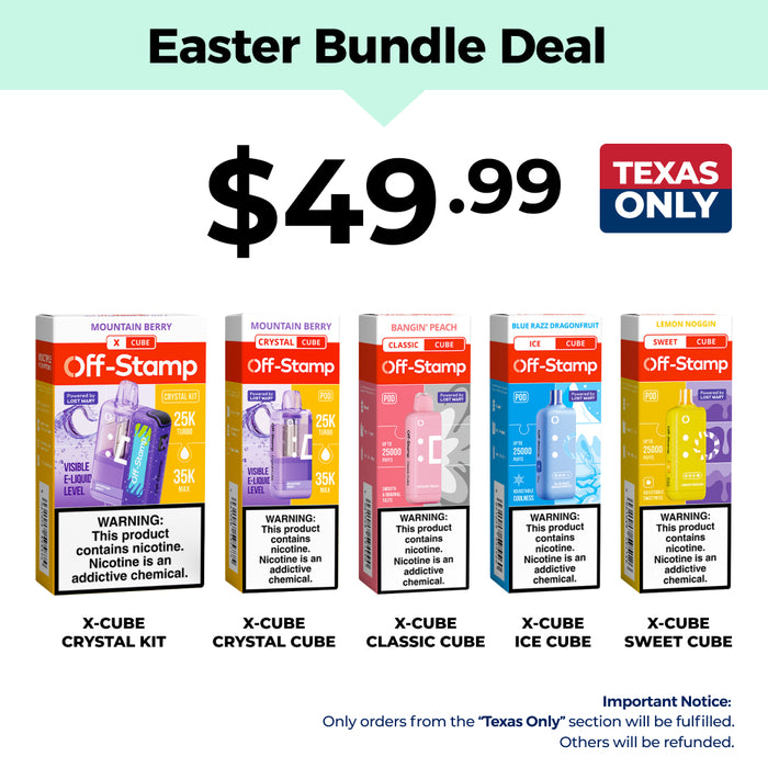 【⭐️Texas Only⭐️】X-CUBE 5-Pack Easter Bundle