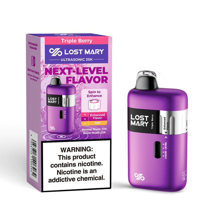 🔥【New Arrival】LOST MARY ULTRASONIC 35K Disposable