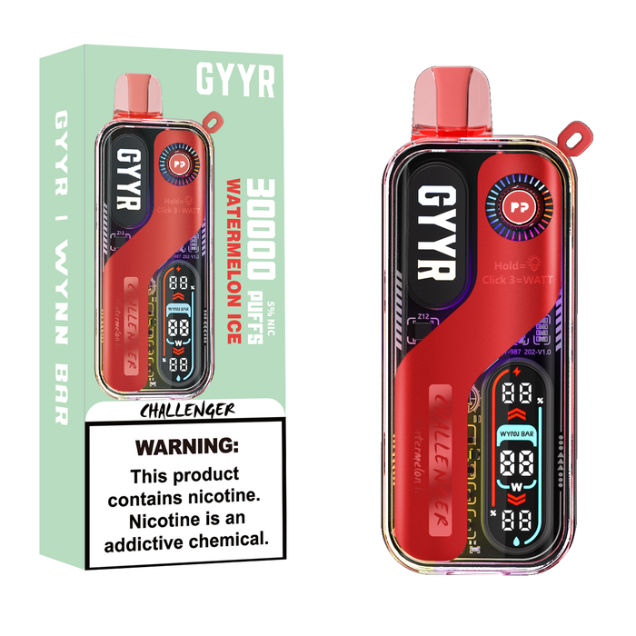 GYYR x Wynn Bar Challenger Disposable Device - 30KPuffs
