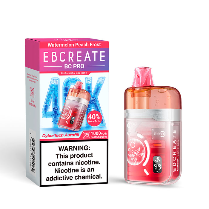【⭐️Texas Only⭐️】EBCREATE BC PRO 40K Puff Disposable Device