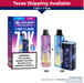 Texas Only Lost Mary Nera Fullview 70K vape kit, 1 Kit + 1 Pod.