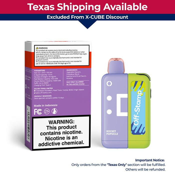 【⭐️Texas Only⭐️】Off Stamp X-Cube Classic Kit