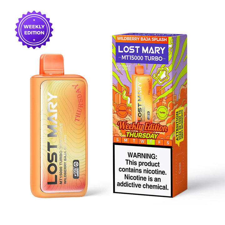 Lost Mary MT15000 Turbo | 15,000 Puff Disposable BEST VAPE Lost Mary MT15000 Turbo | 15,000 Puff Disposable BEST VAPE