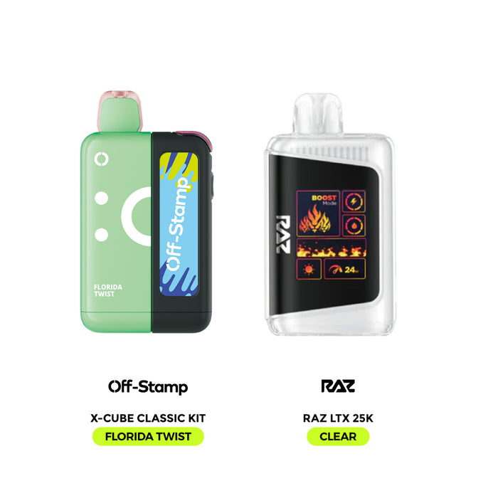 Limited Flavor Fusion – Off Stamp X-Cube Classic Kit × RAZ LTX 25K
