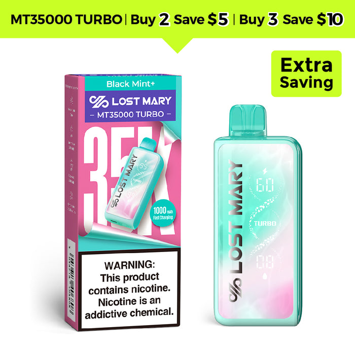 【New Flavours Arrival】LOST MARY MT35000 Turbo Disposable