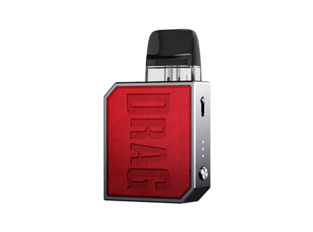 Compact VOOPOO DRAG Nano 2 pod system, red panel with DRAG logo