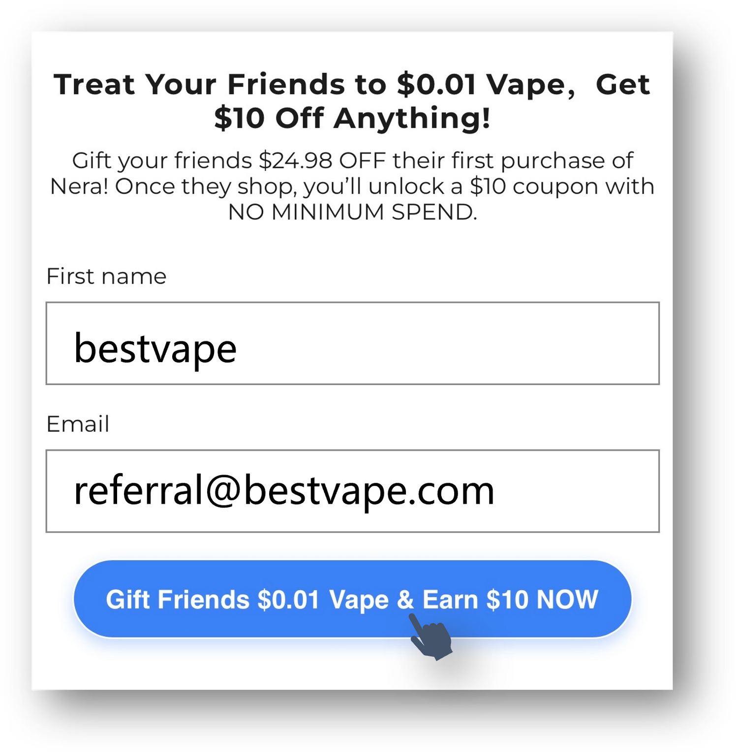 Refer&Earn BEST VAPE Refer&Earn BEST VAPE