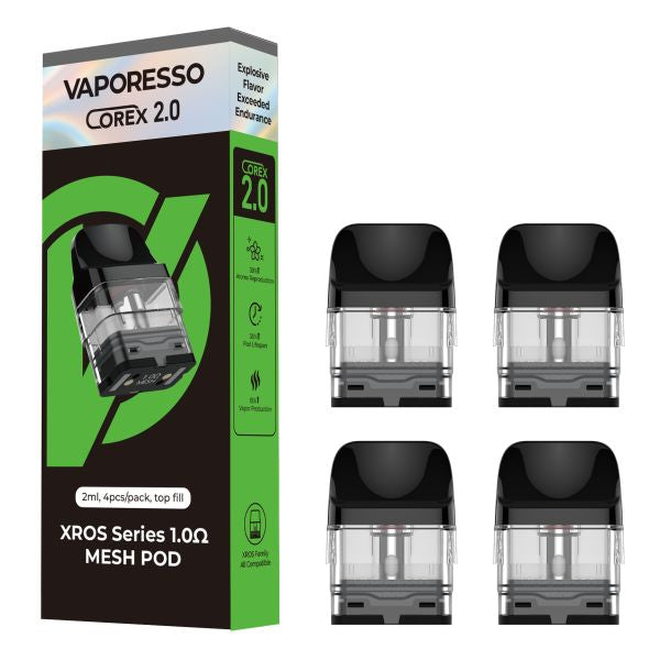Vaporesso XROS Replacement Pod - 4 Count